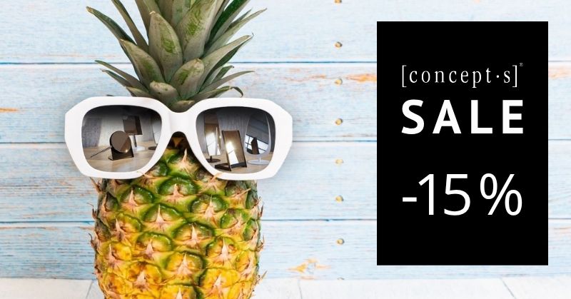 [concept-s] SALE: 15 % auf hochwertige Spiegel – für mehr Beratungsqualität im Optikgeschäft