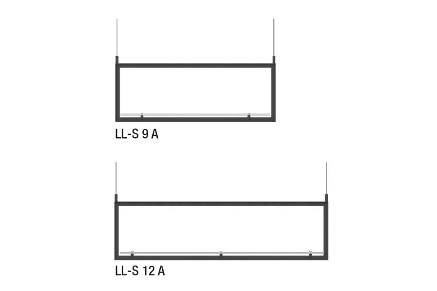Hängendes Präsentationselement LL-S 9/12 A