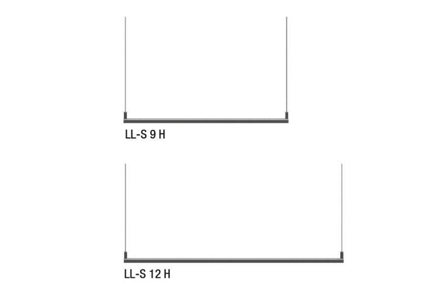 Hängendes Präsentationselement LL-S 9/12 H