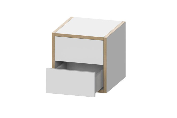 CR-CD 1/19 2s Korpus 1-fach mit 2 niedrigen Schubladen