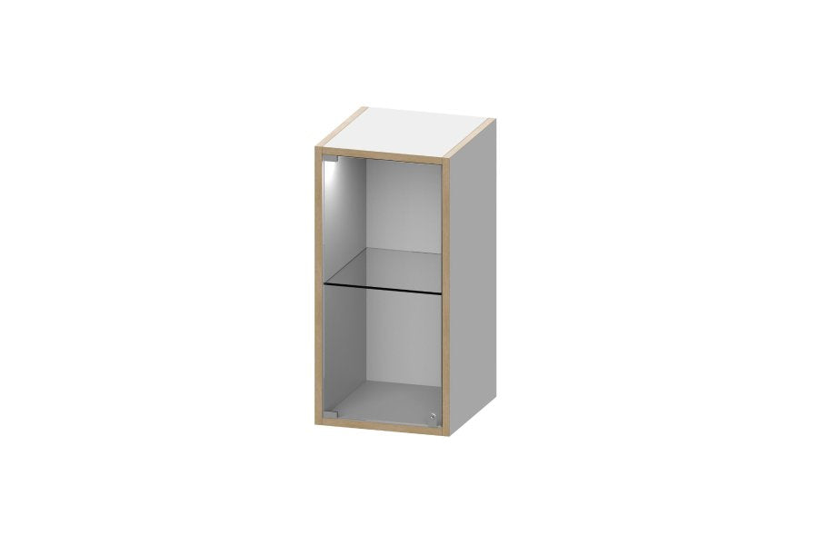 CR-CD 1-2H/19 GT Korpus 1-fach, mit Glastür, doppelte Höhe