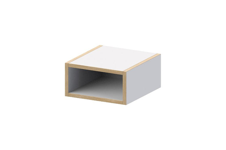 CR-CD 1-05H/19 R Korpus 1-fach, mit Rückwand, halbe Höhe