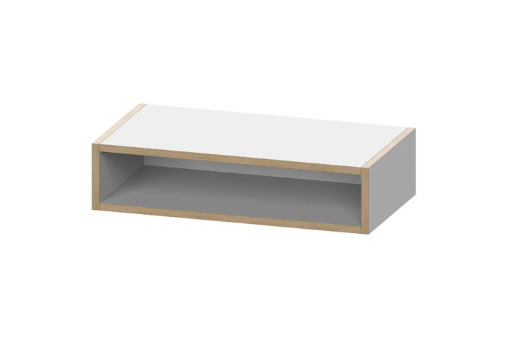 CR-CD 2-05H/19 R Korpus 2-fach, mit Rückwand, halbe Höhe