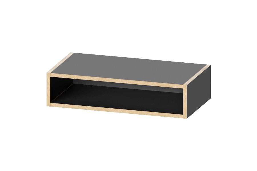 CR-CD 2-05H/19 R Korpus 2-fach, mit Rückwand, halbe Höhe