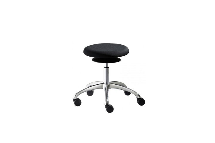 Arbeitshocker ROLL-DISC, Leder