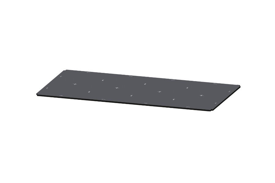 CR-AA 2 DK perforierte Acrylglasablage für Dekopodeste