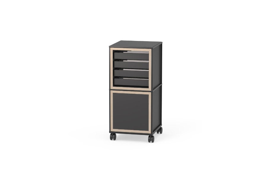 CR-SET TRO-CD 04 Trolley mit Tablaren