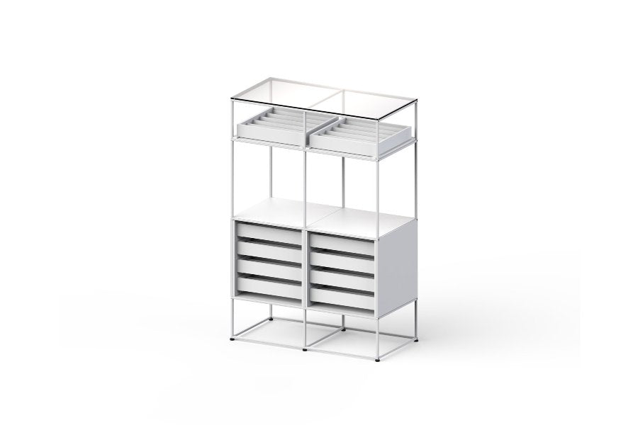 CR-TG 1 Glas-Top 1-fach
