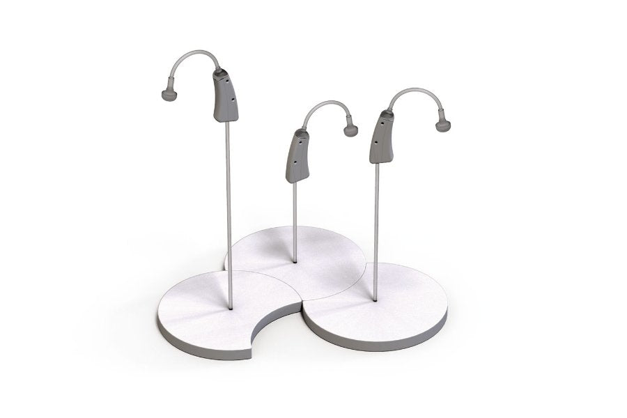 Dekorativer Halter für 1 Hörgerät SIMPLY 1
