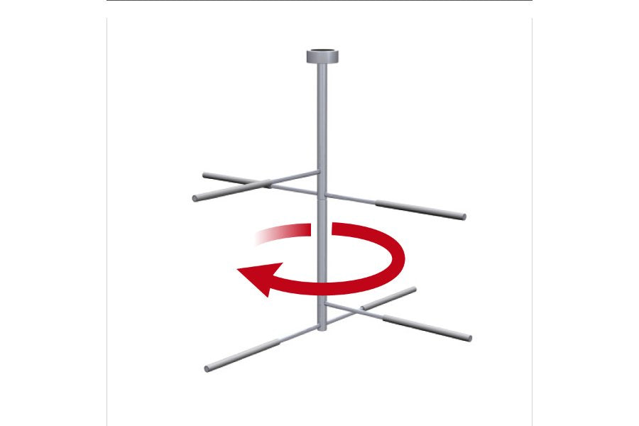 Doppelbrillenhalter für LINEAR LED Ablagen (unten)
