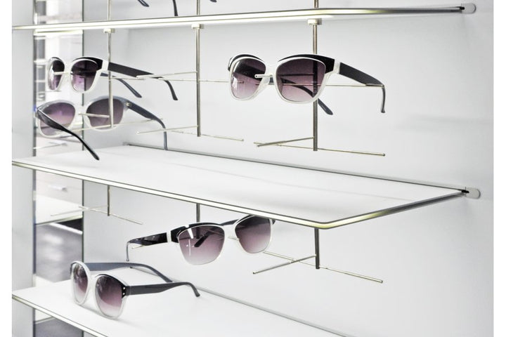 Einzelbrillenhalter für LINEAR LED Ablagen (unten)