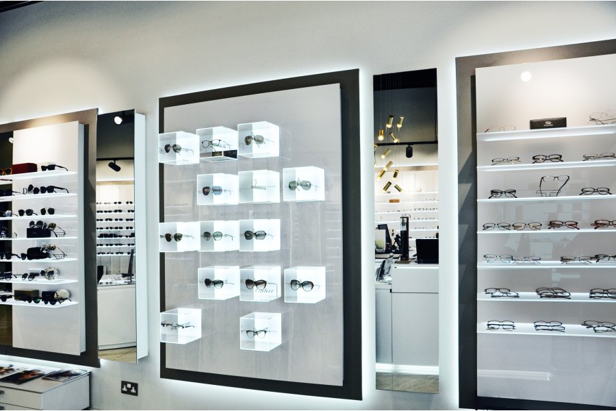 LED CUBE mit MONO WALL
