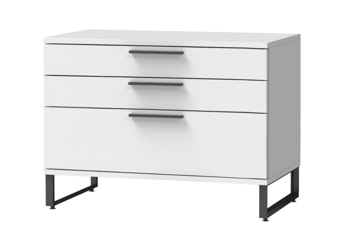 LG-Container mit 2 Schubladen und 1 hohen Schublade