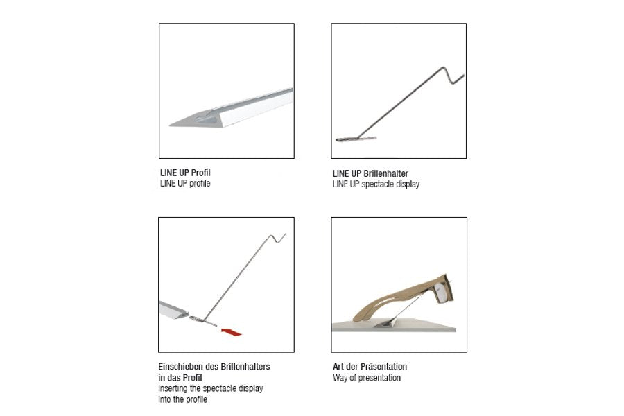 LINE UP Aluminiumprofil