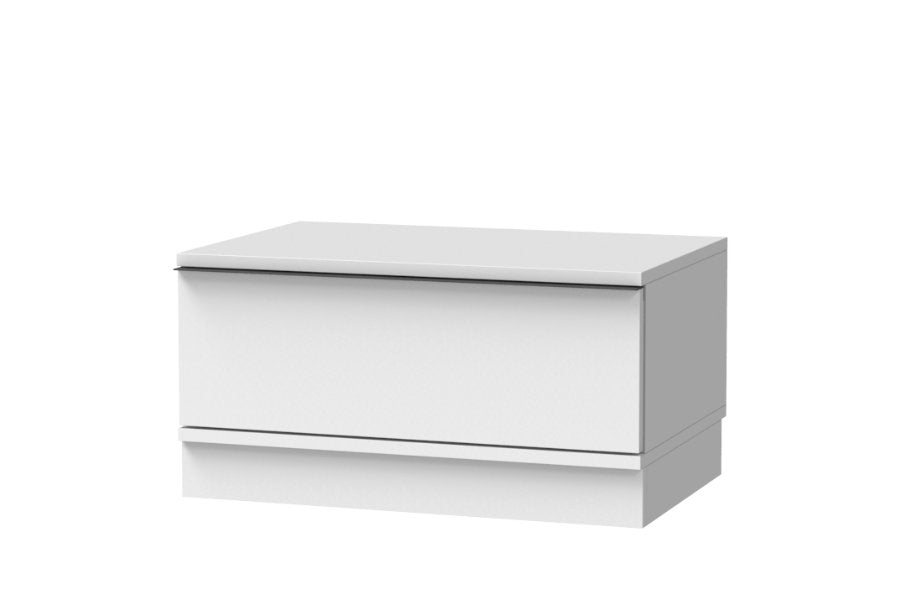 LL-drawer cabinet with 1 high drawer