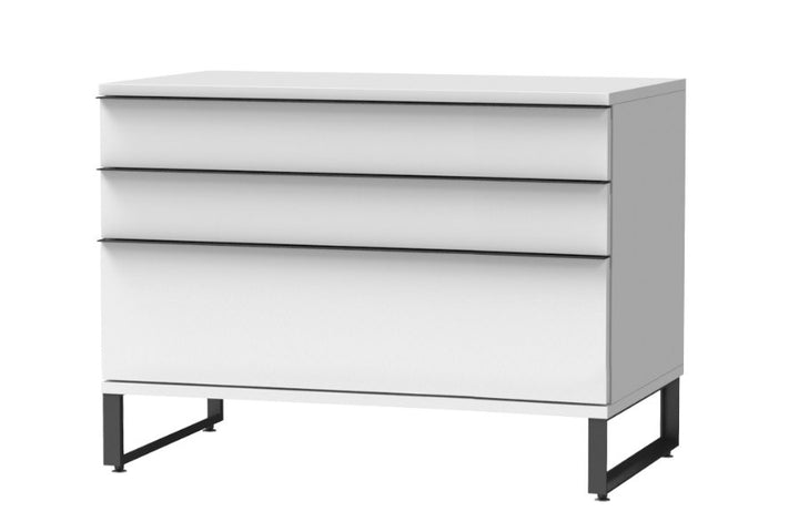 LL-Container mit 2 Schubladen und 1 hohen Schublade