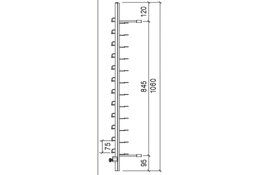 Mini-TUBIX für 12 Brillen - MTE 12 H
