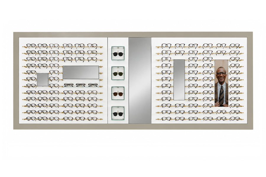 MO W 40 / 14 PUR 2 LED CUBE MONO WALL Set | exhibition piece