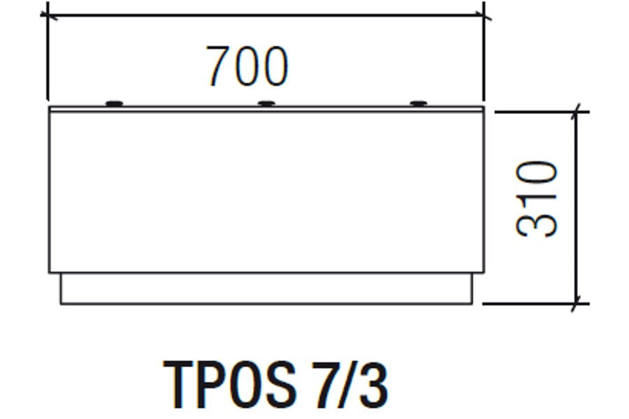 Präsentationspodest TPOS