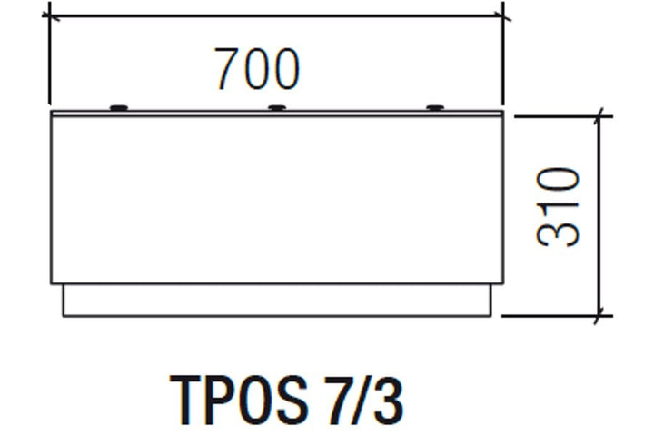 Präsentationspodest TPOS