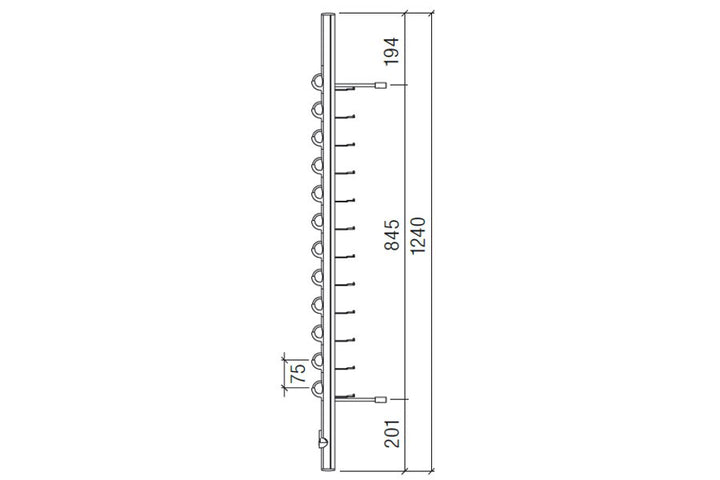 TUBIX CIRCO für 12 Brillen - TC 12 H