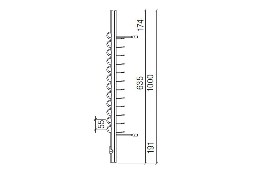 TUBIX CIRCO für 12 Brillen - TC 12